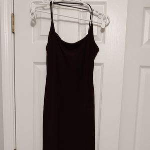 Long brown dress